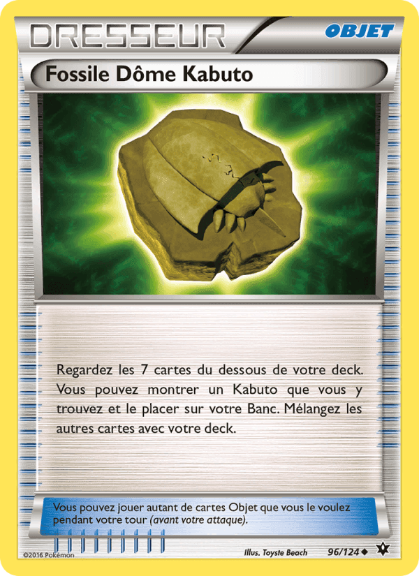 Impact des Destins の 96 番、Fossile Dôme Kabuto