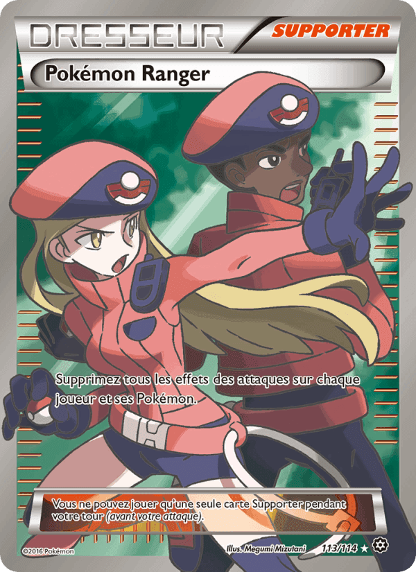 Pokémon Ranger, card 113 from Offensive Vapeur