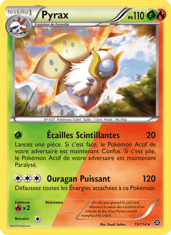 Pyrax, carta 15 de Offensive Vapeur