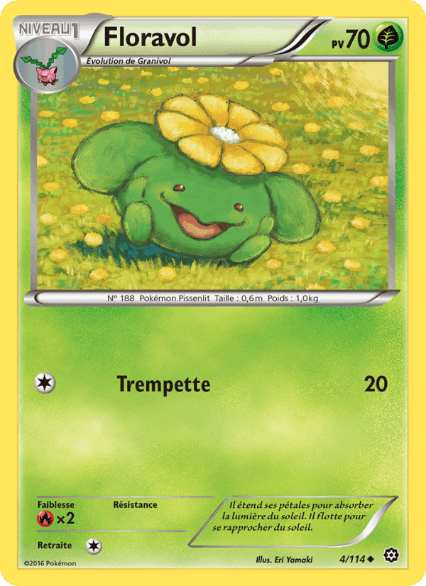 Floravol, carte 4 de Offensive Vapeur