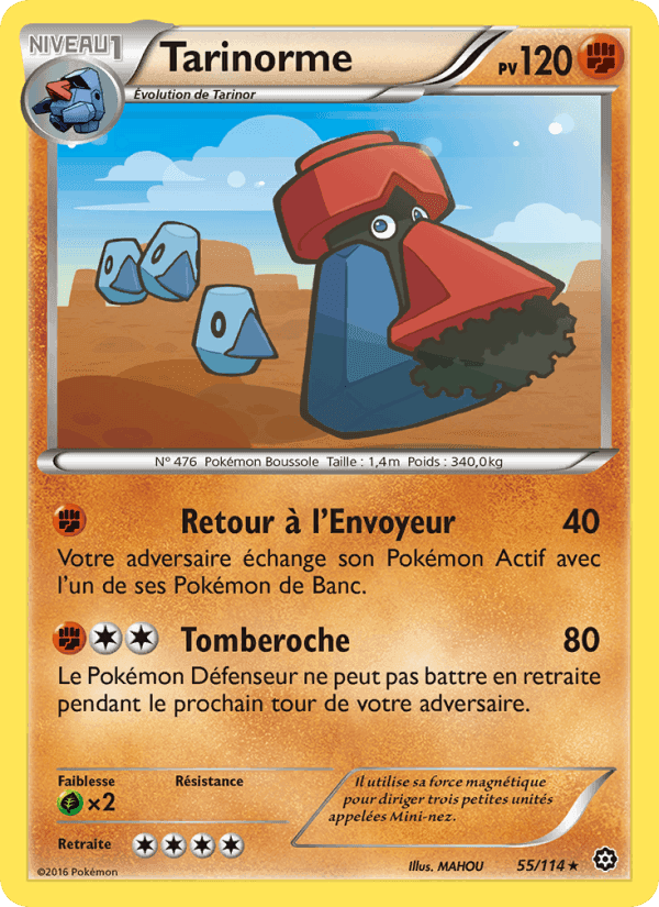 Tarinorme, carte 55 de Offensive Vapeur