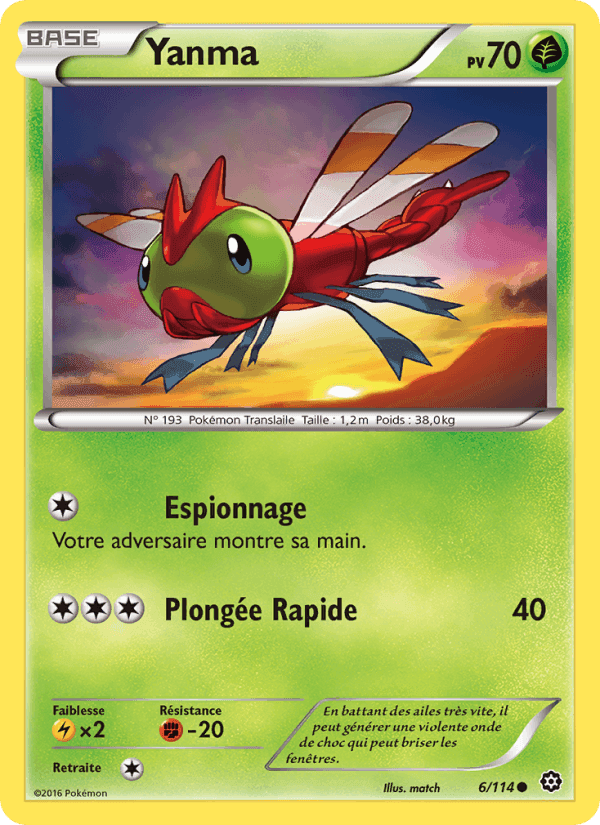 Yanma, carte 6 de Offensive Vapeur