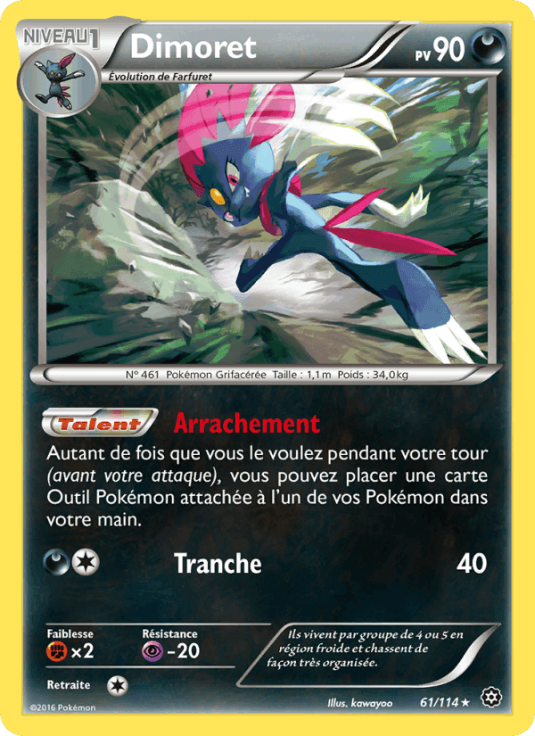 Dimoret, card 61 from Offensive Vapeur