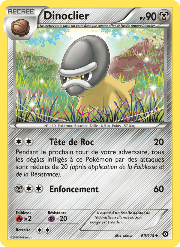 Dinoclier, carte 69 de Offensive Vapeur