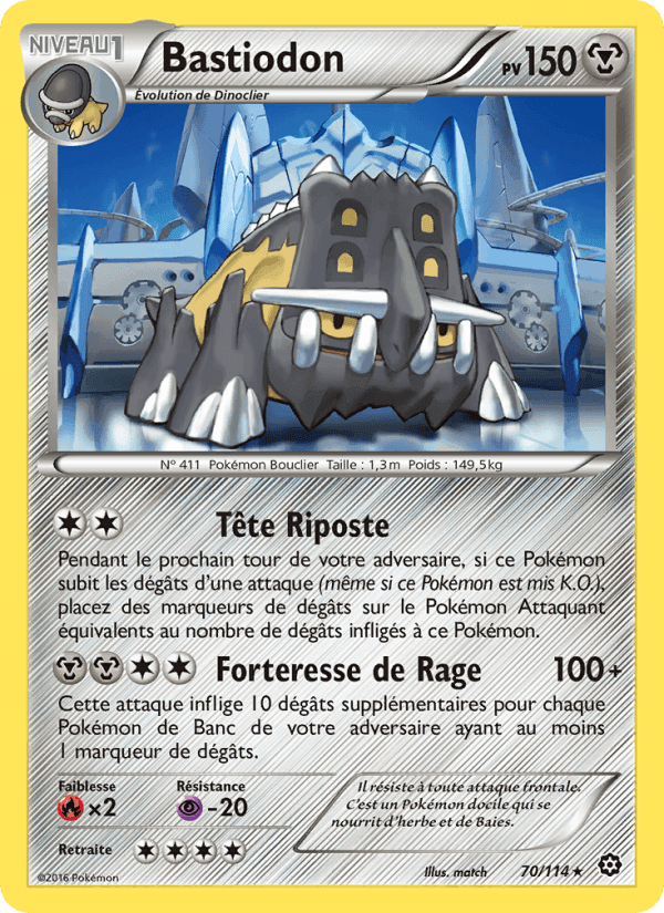 Bastiodon, carte 70 de Offensive Vapeur