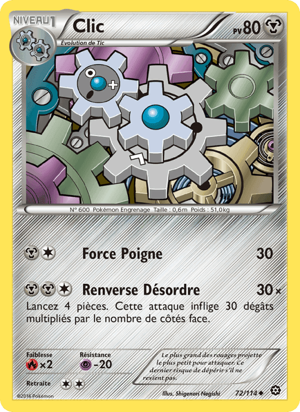 Clic, carte 72 de Offensive Vapeur