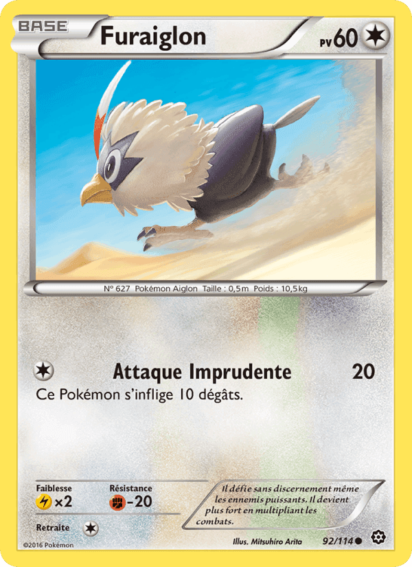 Furaiglon, card 92 from Offensive Vapeur