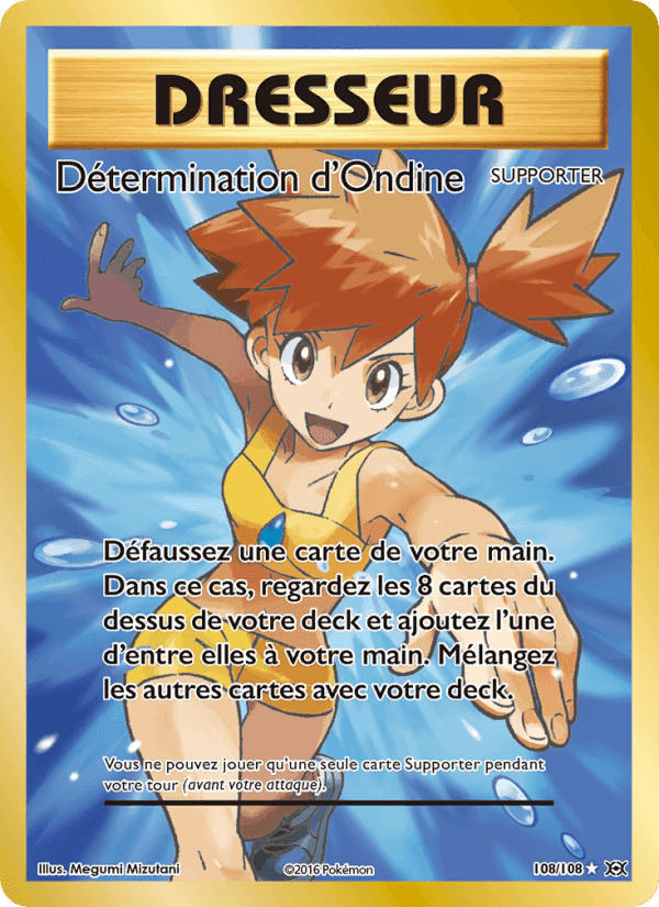 Détermination d'Ondine, carte 108 de Évolutions