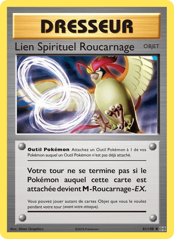 Lien Spirituel Roucarnage, carte 81 de Évolutions