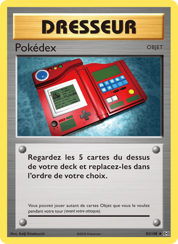Pokédex, carte 82 de Évolutions