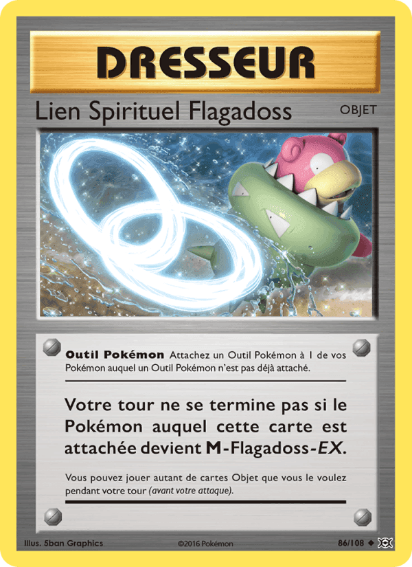 Lien Spirituel Flagadoss, carte 86 de Évolutions