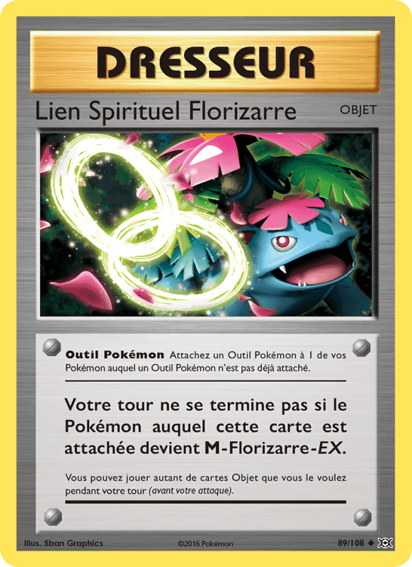 Lien Spirituel Florizarre, card 89 from Évolutions
