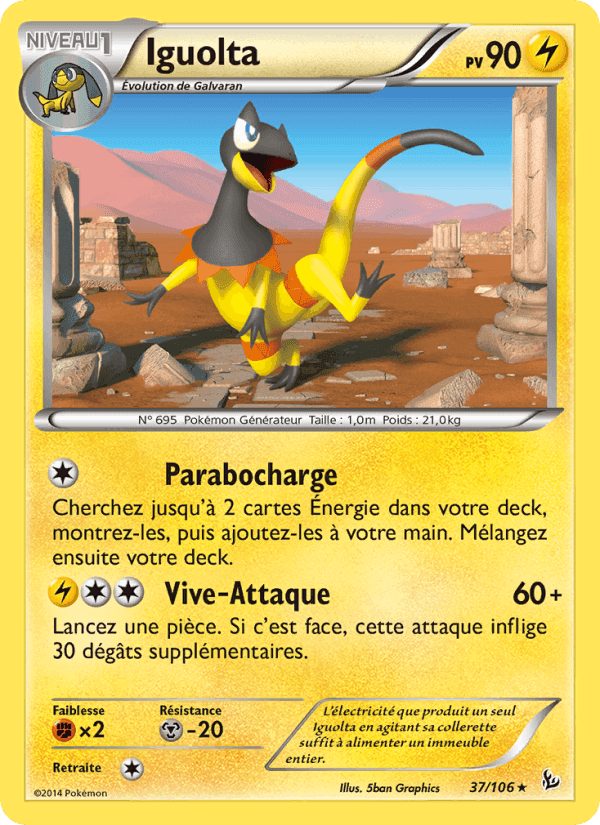 Iguolta, carte 37 de Étincelles