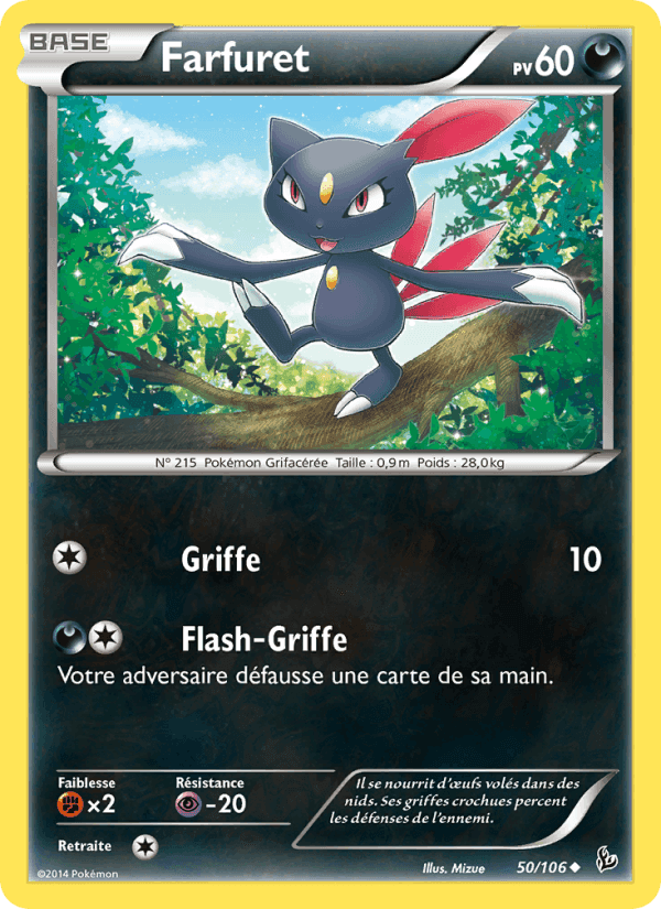 Farfuret, carta 50 di Étincelles