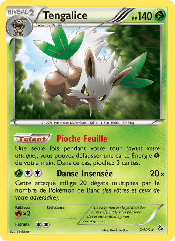 Tengalice, carte 7 de Étincelles