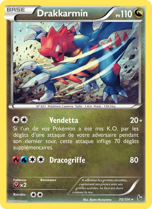 Drakkarmin, card 70 from Étincelles