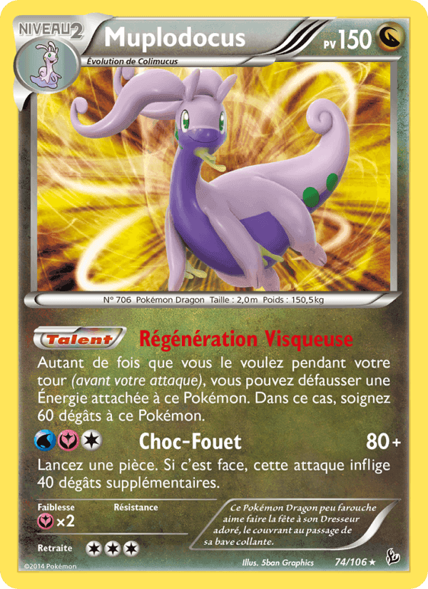Muplodocus, carta 74 di Étincelles