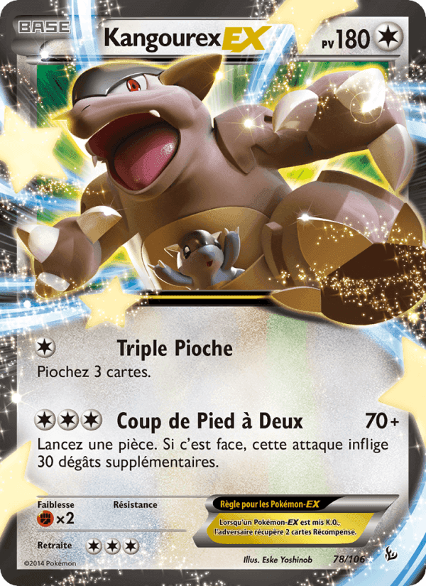 Kangourex EX, card 78 from Étincelles