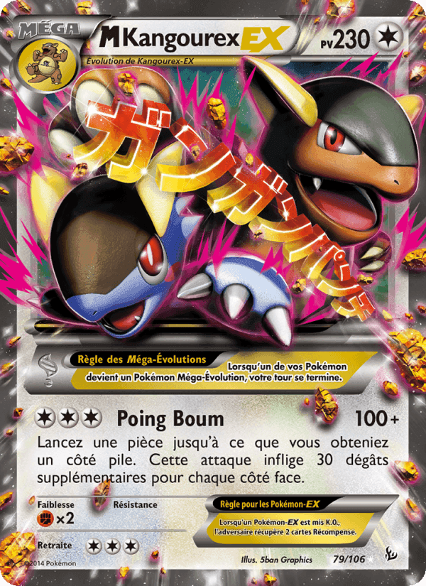 M-Kangourex EX, card 79 from Étincelles