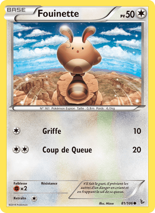 Fouinette, carta 81 di Étincelles