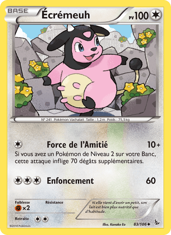 Écrémeuh, card 83 from Étincelles