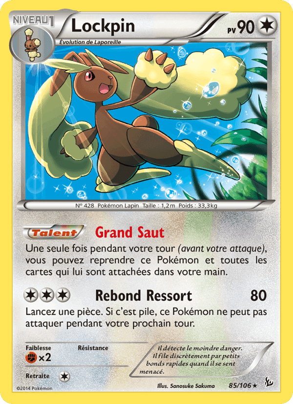 Lockpin, card 85 from Étincelles