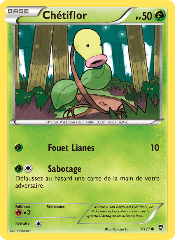 Chétiflor, carte 1 de Poings Furieux