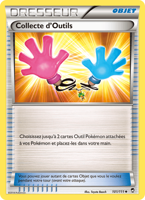 Collecte d'Outils, carte 101 de Poings Furieux