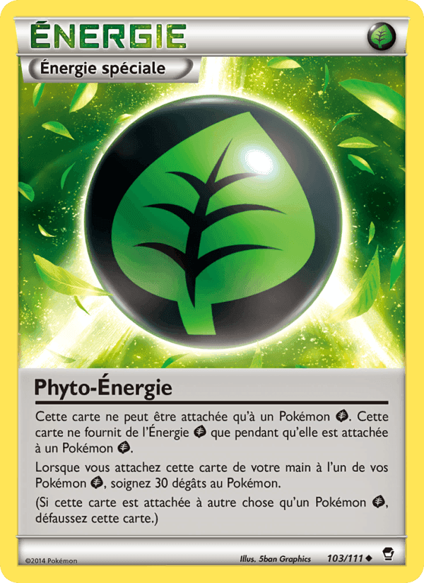 Phyto-Énergie, carte 103 de Poings Furieux
