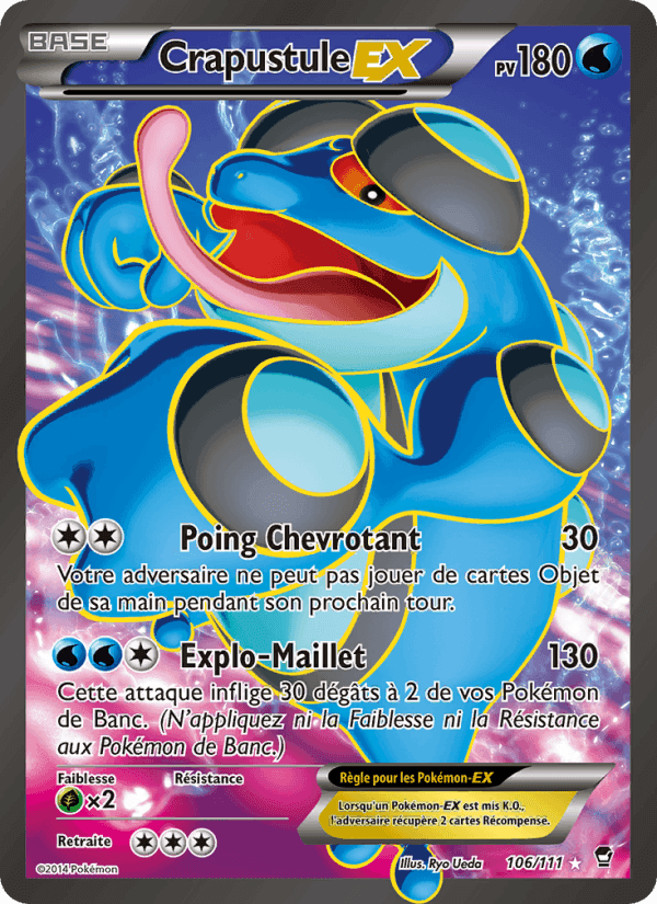 Crapustule EX, carte 106 de Poings Furieux