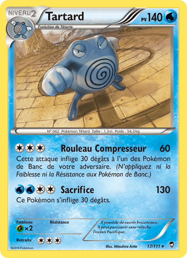 Tartard, card 17 from Poings Furieux