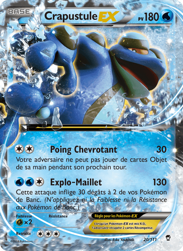 Crapustule EX, carte 20 de Poings Furieux