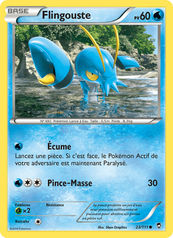 Flingouste, carte 23 de Poings Furieux