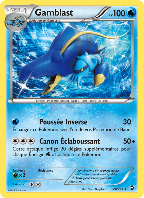 Gamblast, carte 24 de Poings Furieux