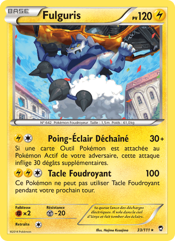 Fulguris, carte 33 de Poings Furieux
