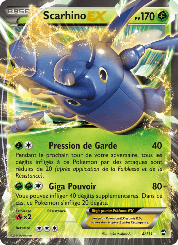 Scarhino EX, carte 4 de Poings Furieux