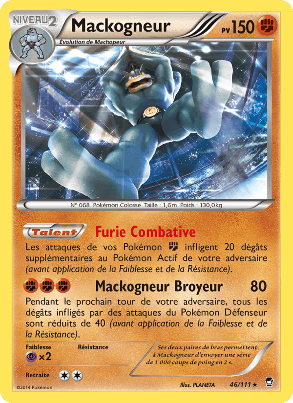 Mackogneur, carte 46 de Poings Furieux