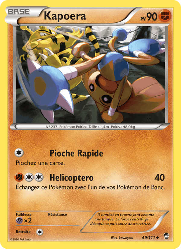 Kapoera, carte 49 de Poings Furieux