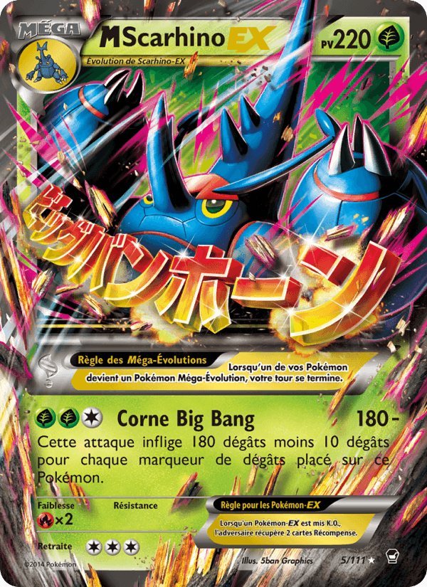 M-Scarhino EX, carta 5 di Poings Furieux