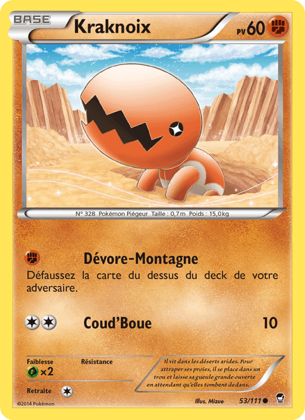 Kraknoix, carte 53 de Poings Furieux