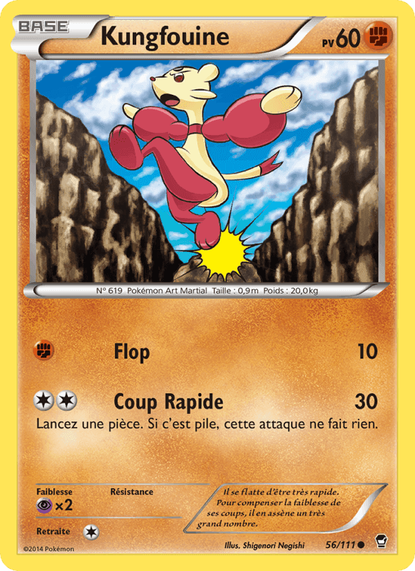 Kungfouine, carte 56 de Poings Furieux