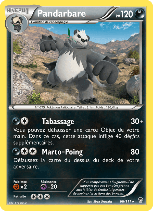Pandarbare, carte 68 de Poings Furieux