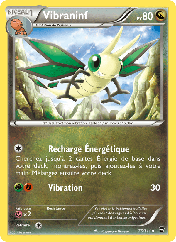 Vibraninf, carte 75 de Poings Furieux