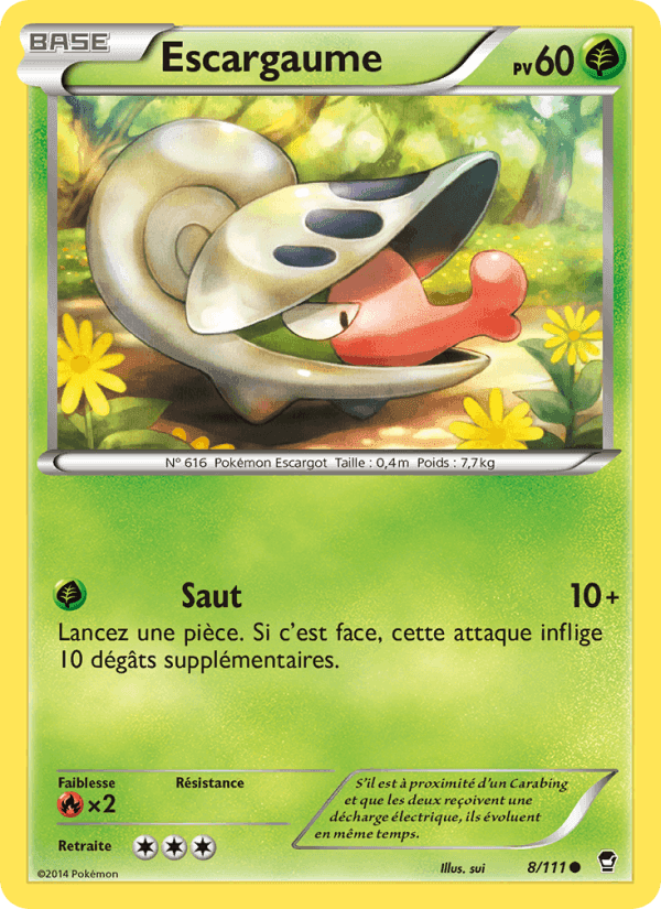 Escargaume, carta 8 de Poings Furieux