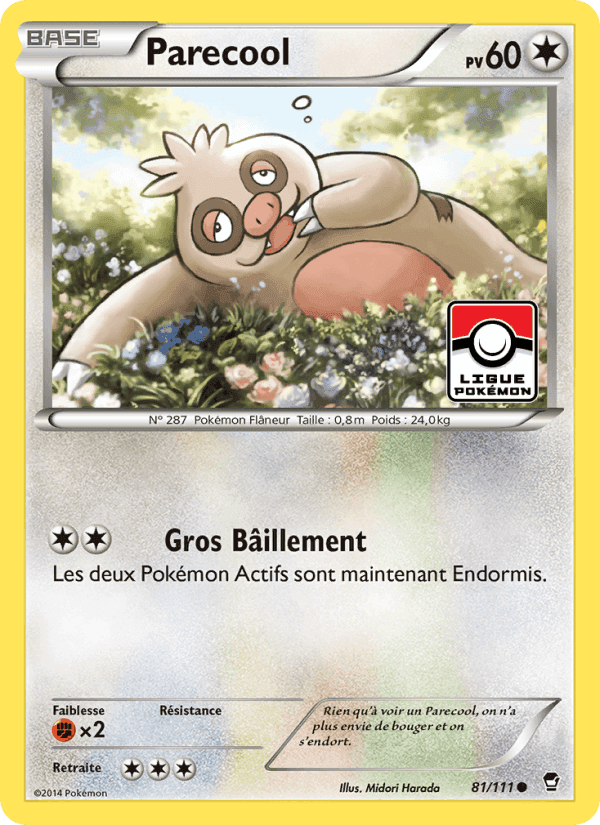Parecool, carte 81 de Poings Furieux