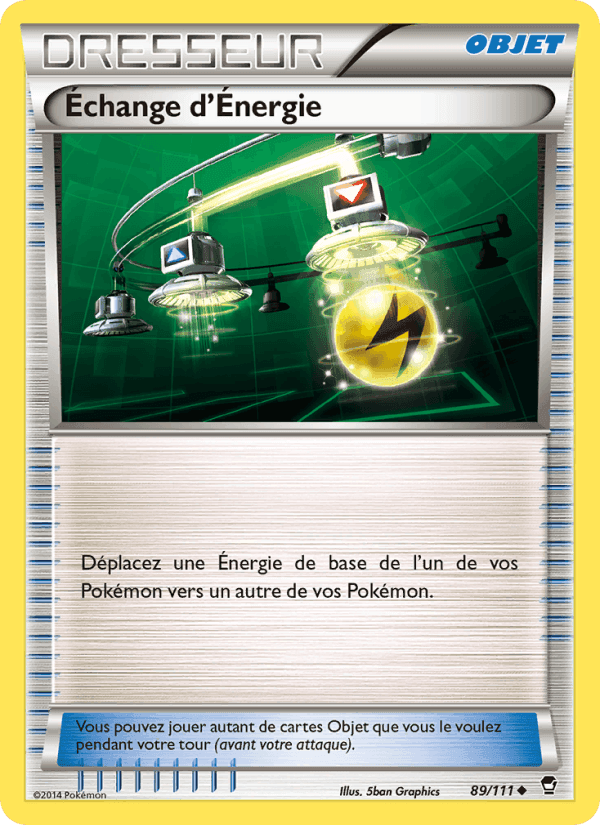 Échange d'Énergie, card 89 from Poings Furieux