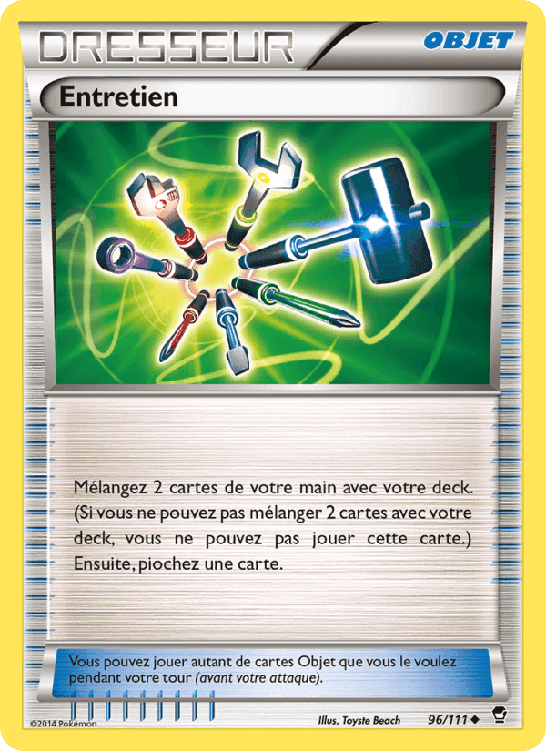 Entretien, carte 96 de Poings Furieux