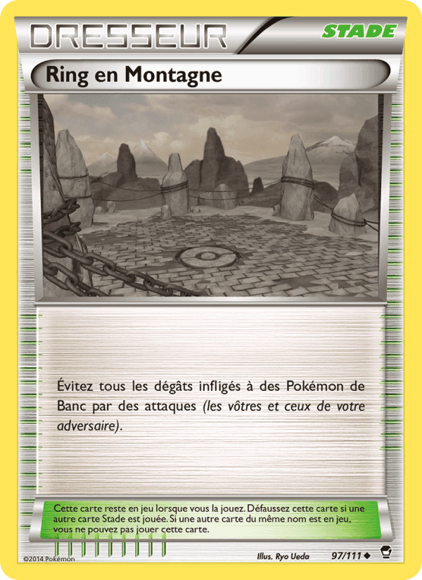 Ring en Montagne, carte 97 de Poings Furieux
