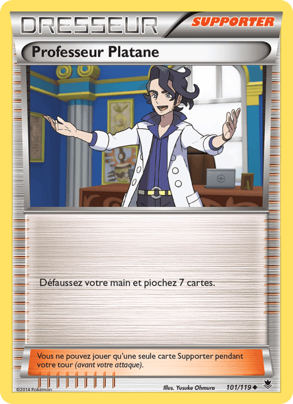 Professeur Platane, carta 101 di Vigueur Spectrale