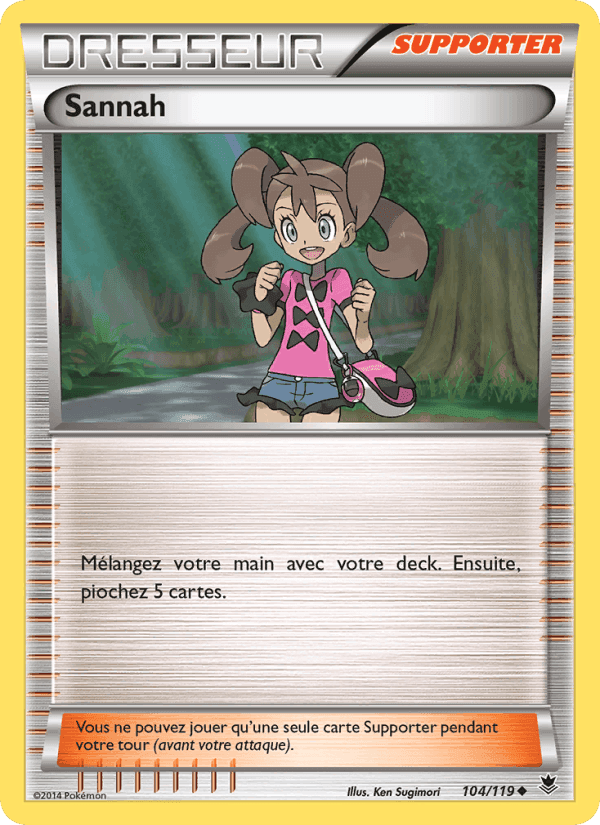 Sannah, carte 104 de Vigueur Spectrale